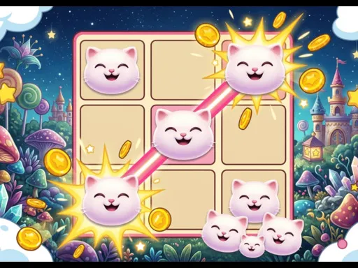 Cat Tic Tac Toe Online