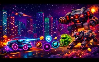 Cyberpunk Survival Shooter