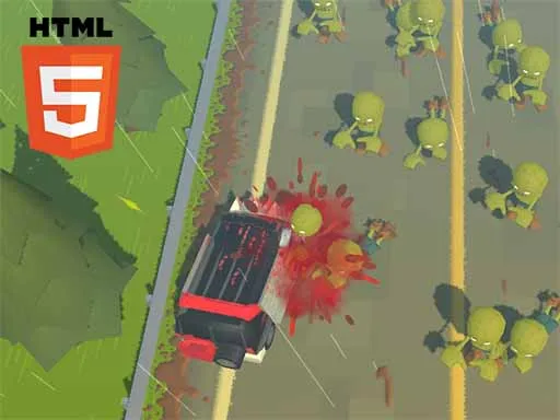 Endless Car Driving Zombie Zmash Online