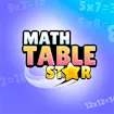 Math Table Star