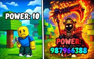 Obby Chop Trees in the Forest